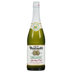 Martinellis Juice Gold Medal Organic Sparkling Cider - 25.4 Fl. Oz.