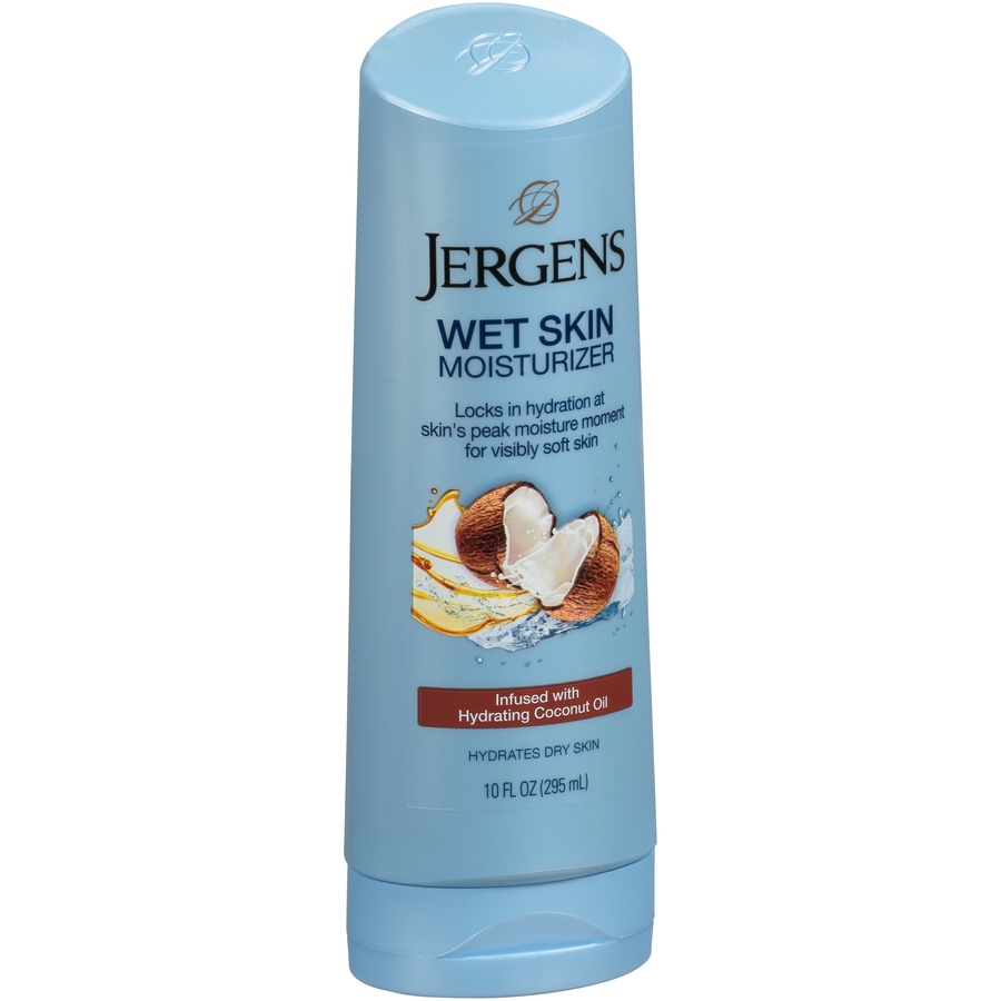 slide 4 of 7, Jergens Wet Skin Moisturizer - Coconut Oil, 
