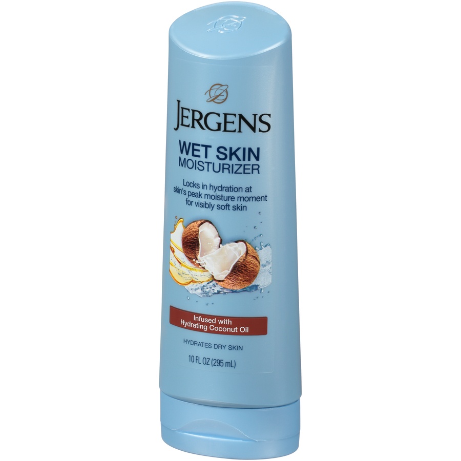 slide 5 of 7, Jergens Wet Skin Moisturizer - Coconut Oil, 