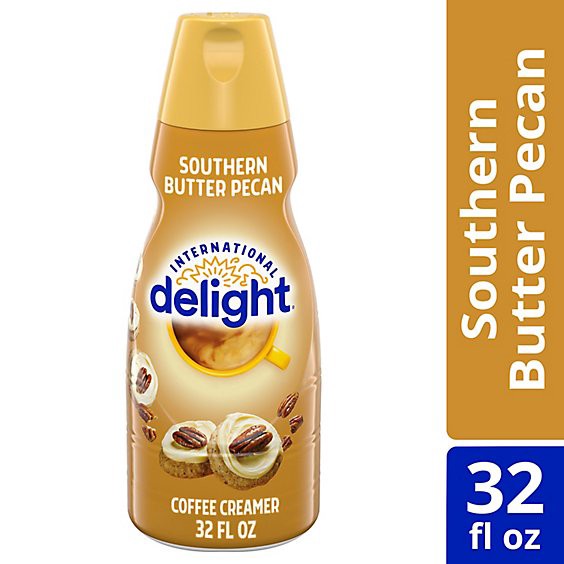 slide 1 of 15, International Delight Southern Butter Pecan Coffee Creamer - 32 Fl. Oz., 32 fl oz