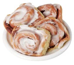 Bakery Cinnamon Rolls With Cream Cheese 4 Count