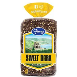 Franz Sandwhich Bread Columbia River Multi Gain Sweet Dark- 24 Oz