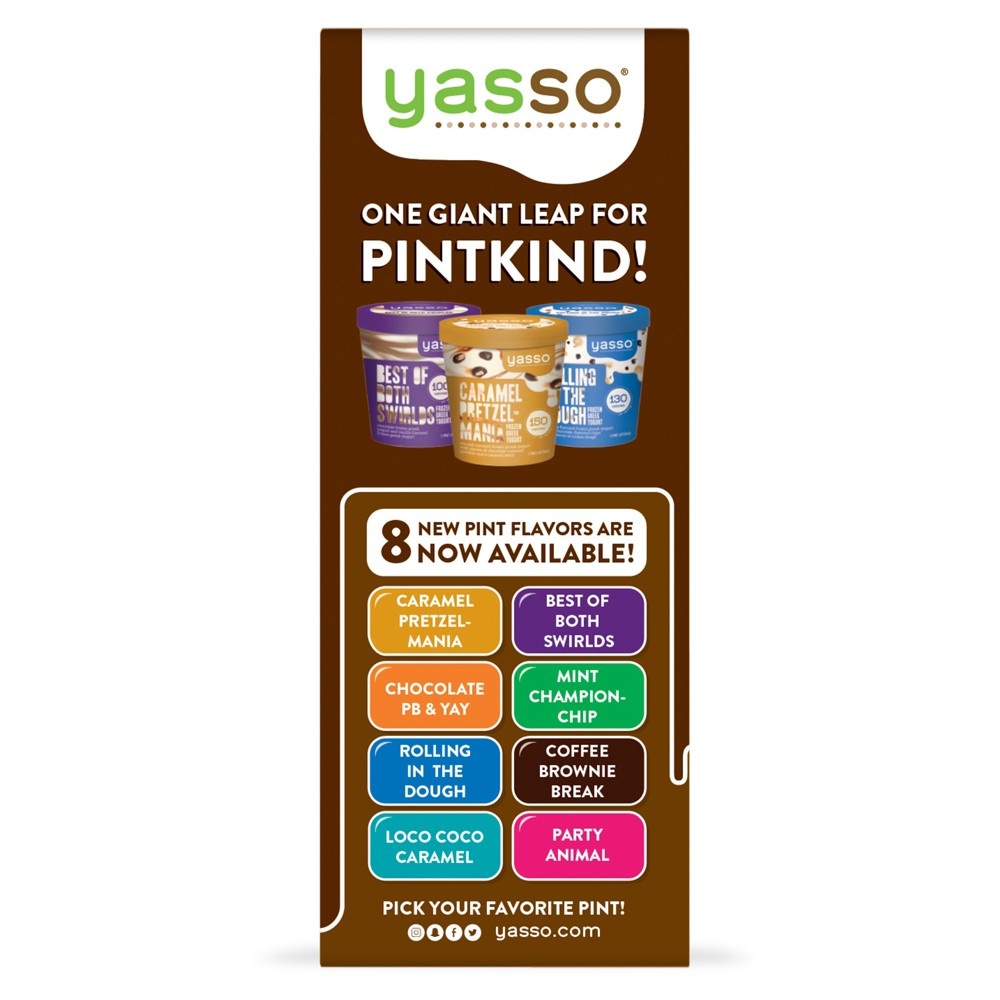 slide 4 of 6, Yasso Frozen Greek Yogurt - Chocolate Fudge Bars - 4ct, 
