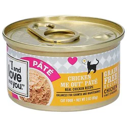 I And Love And You Cat Food Natural Chicken Me Out Recipe Can - 3 Oz