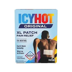 Icy Hot Medicated Patch Xl Back And Large Areas - 3 Count