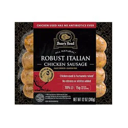 Boars Head Sausage Chicken Robust Italian - 12 Oz