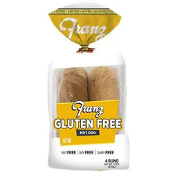 Franz Gluten Free Hot Dog Bun - 12 Oz