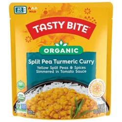Tasty Bite Organic Split Pea Turmeric Curry Earthy Split Pea Curry - 10 Oz