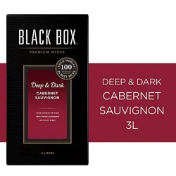 Black Box Deep & Dark Cabernet Sauvignon - 3 Liter
