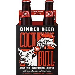 Cocknbull Gingerbeer Soft Drink - 4-6 Fl. Oz.