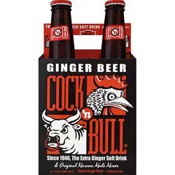 Cocknbull Gingerbeer Soft Drink - 4-6 Fl. Oz.
