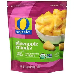 O Organics Pineapple Chunks - 10 Oz