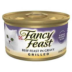 Fancy Feast Grilled Beef Cat Wet Food - 3 Oz