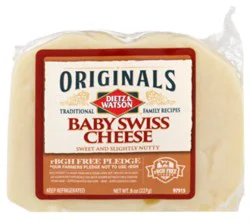 Dietz & Watson Cheese Originals Swiss Baby Swiss