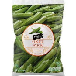 Signature Select Okra Whole - 16 Oz