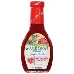 Maple Grove Farms Vinaigrette Sugar Free Raspberry - 8 Fl. Oz.
