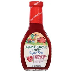Maple Grove Farms Vinaigrette Sugar Free Raspberry - 8 Fl. Oz.
