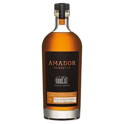 Amador Double Barrel 43% Alcohol Wheated Chardonnay Barrel Bourbon Whiskey 86 Proof - 750 Ml