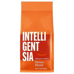 Intelligentsia House Blend Light Roast Direct Trade Whole Bean Coffee Bag - 12 Oz