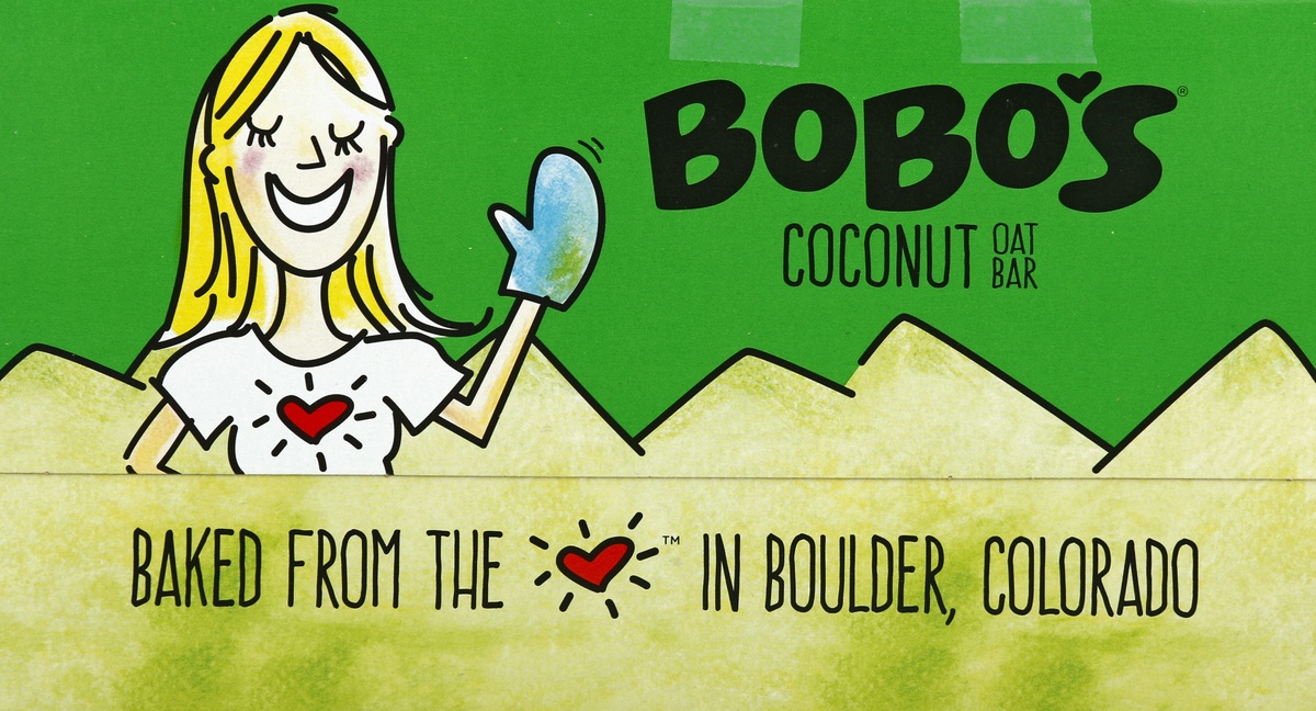 slide 3 of 6, Bobo's Coconut Oat Bar 3 oz. Wrapper, 3 oz