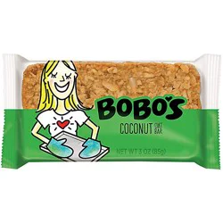 Bobos Oat Bar Coconut - 3 Oz