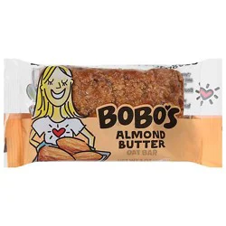 Bobos Oat Bars Almond - 3 Oz
