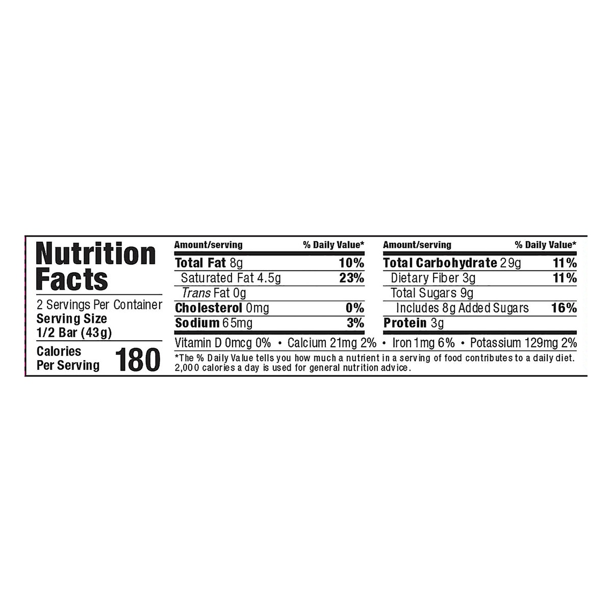 slide 3 of 4, Bobo's Coconut Almond Chocolate Chip Oat Bar 3 oz. Wrapper, 3 oz