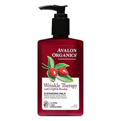 Avalon Organics Wrinkle Therapy With Coq10 Cleansng Creme - 8.5 Oz