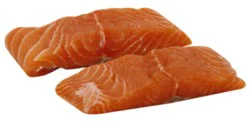 Atlantic Salmon Fillet Skinless Farm Raised Fresh - 1 Lb