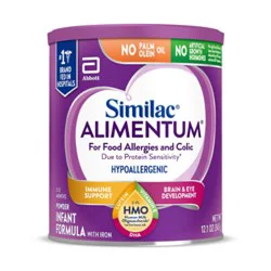 Similac Infant Formula Powder Alimentum Hypoallergenic And Colic With Iron - 12.1 Oz