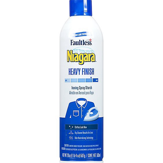 slide 1 of 1, Niagara Spray Starch Plus Heavy - 20 Fl. Oz., 20 oz