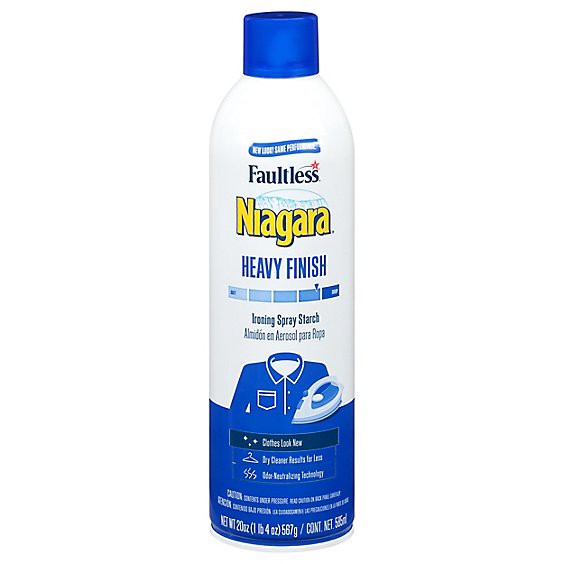 slide 1 of 1, Niagara Spray Starch Plus Heavy - 20 Fl. Oz., 20 oz