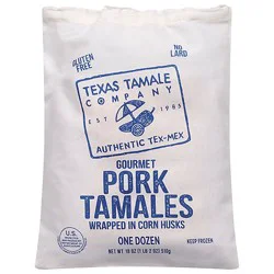 Texas Tamale Company Pork Tamales - 18 Oz