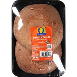 O Organics Mushrooms Portabella Cap - 8 Oz