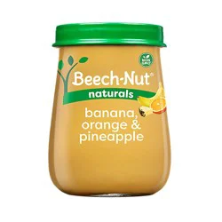 Beech-Nut Naturals Stage 2 Banana Orange & Pineapple Baby Food - 4 Oz