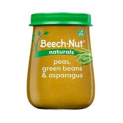 Beech-Nut Naturals Stage 2 Peas Green Beans & Asparagus Baby Food - 4 Oz