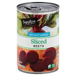 Signature Select No Salt Added Sliced Beets Can - 15 Oz