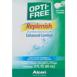 Opti Free Replenish Disinfecting Solution Multi-Purpose Enhanced Comfort - 2 Fl. Oz.