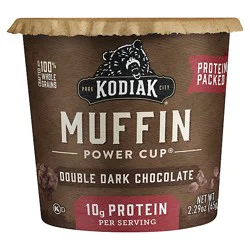 Kodiak Double Dark Chocolate Muffin Power Cup - 2.36 Oz