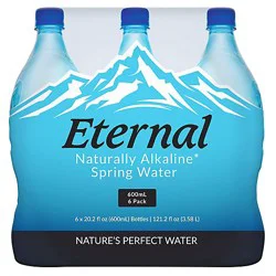 Eternal Spring Water Naturally Alkaline - 6-600 Ml