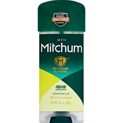 Mitchum Anti-Perspirant & Deodorant For Men Gel Mountain Air - 3.4 Oz