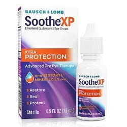 Soothe Xp Eye Drops For Dry Eyes Xtra Protection Sterile Lubricating Eye Drops - 0.5 Fl. Oz.
