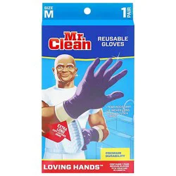 Mr. Clean Loving Hands Glove Super Premium Extra Long Medium - 1 Count