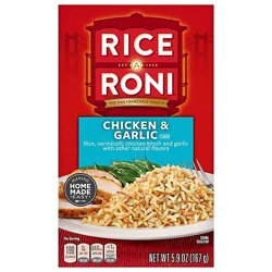 Rice-A-Roni Rice Chicken & Garlic Flavor Box - 5.9 Oz