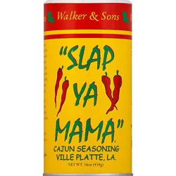 Walker & Sons Slap Ya Mama Ville Platte Cajun Seasoning - 16 Oz