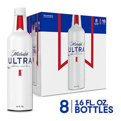 Michelob Ultra Superior Light American Lager Beer In Bottles - 8 - 16 Fl. Oz.