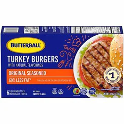 Butterball Original Seasoned Turkey Burger - 32 Oz
