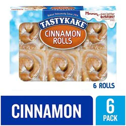 Tastykake Cinnamon Rolls Cinnamon Breakfast Sweet Rolls - 6 Count