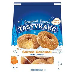 Tastykake Seasonal Selects Salted Caramel Flavored Mini Donuts Bag - 11.5 Oz