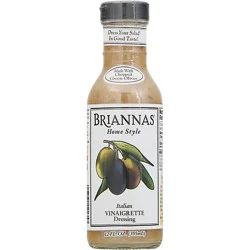 Briannas Dressing Home Style Vinaigrette Italian - 12 Fl. Oz.